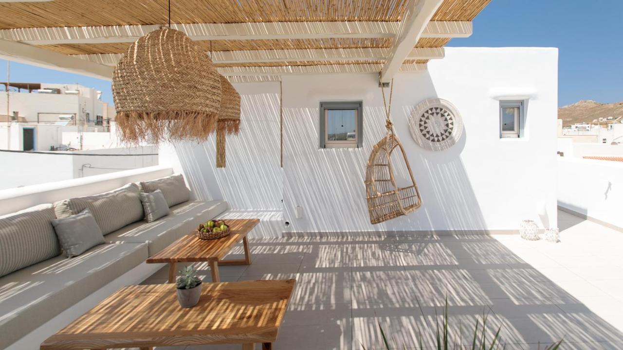 Kamvas Deluxe Apartments Naxos City Eksteriør bilde