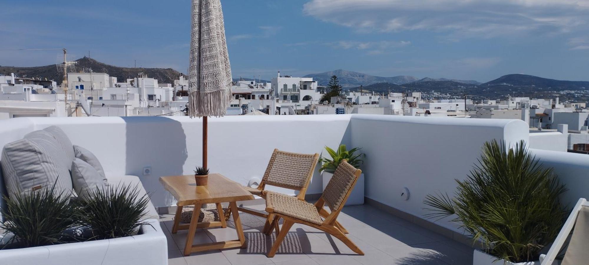Kamvas Deluxe Apartments Naxos City Eksteriør bilde