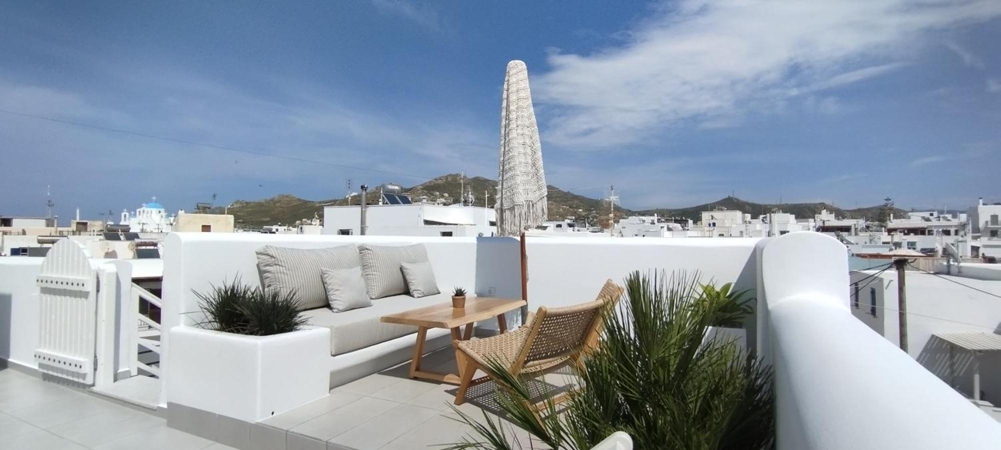 Kamvas Deluxe Apartments Naxos City Eksteriør bilde
